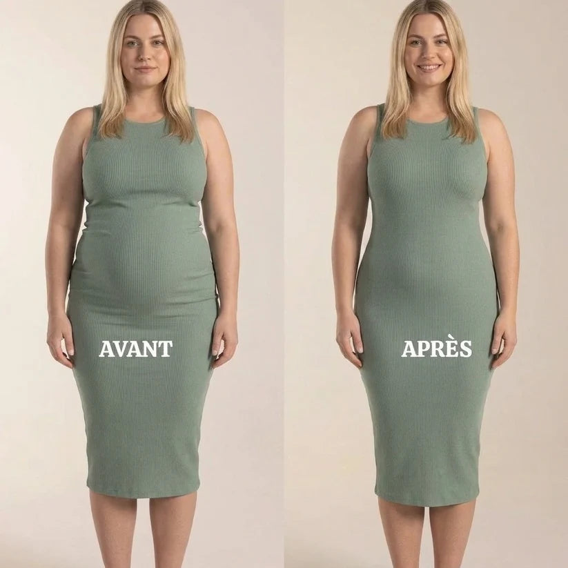 Culotte gainante post-partum à bande croisée 360°